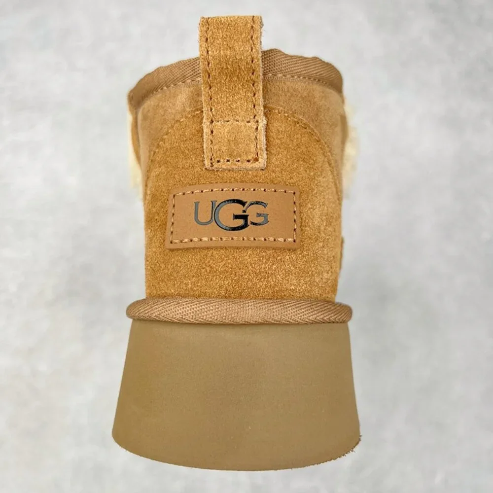 UGG Winter Flat Boots Brown - Picture 8 of 9